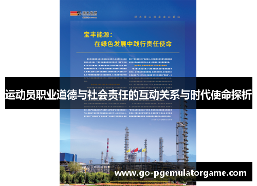 运动员职业道德与社会责任的互动关系与时代使命探析 运动员职业道德与社会责任的互动关系与时代使命探析