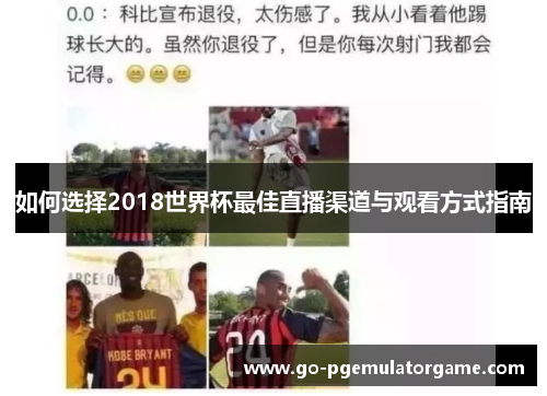 如何选择2018世界杯最佳直播渠道与观看方式指南 如何选择2018世界杯最佳直播渠道与观看方式指南